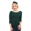 Chapeau vintage vert