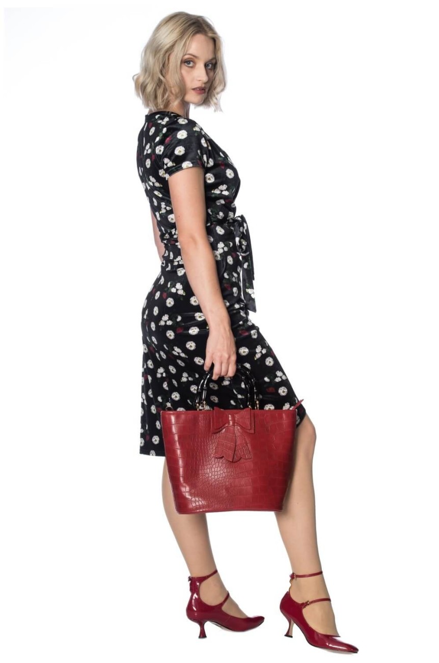 Robe portefeuille rock n roll