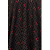 Robe vintage cerises et pois