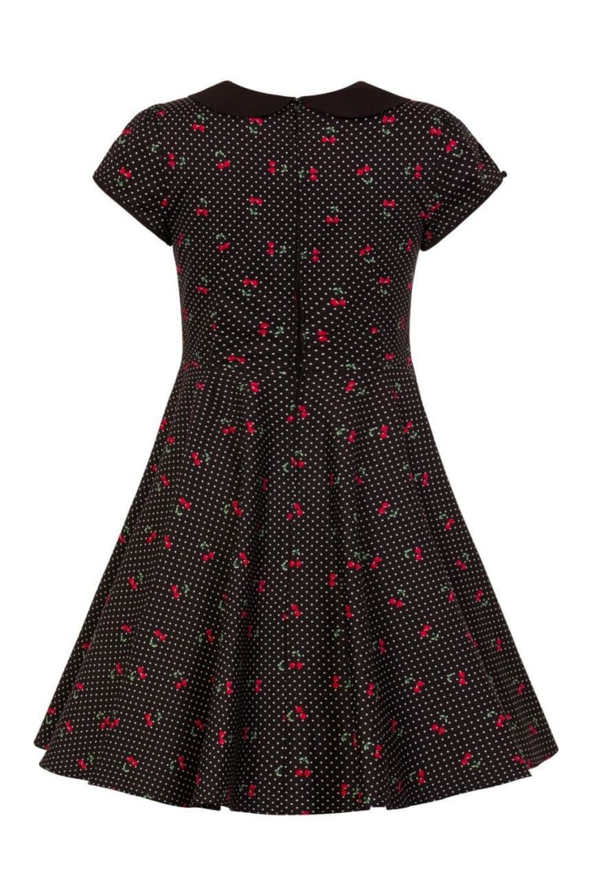 Robe swing retro a pois hell bunny