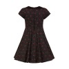 Robe swing retro a pois hell bunny