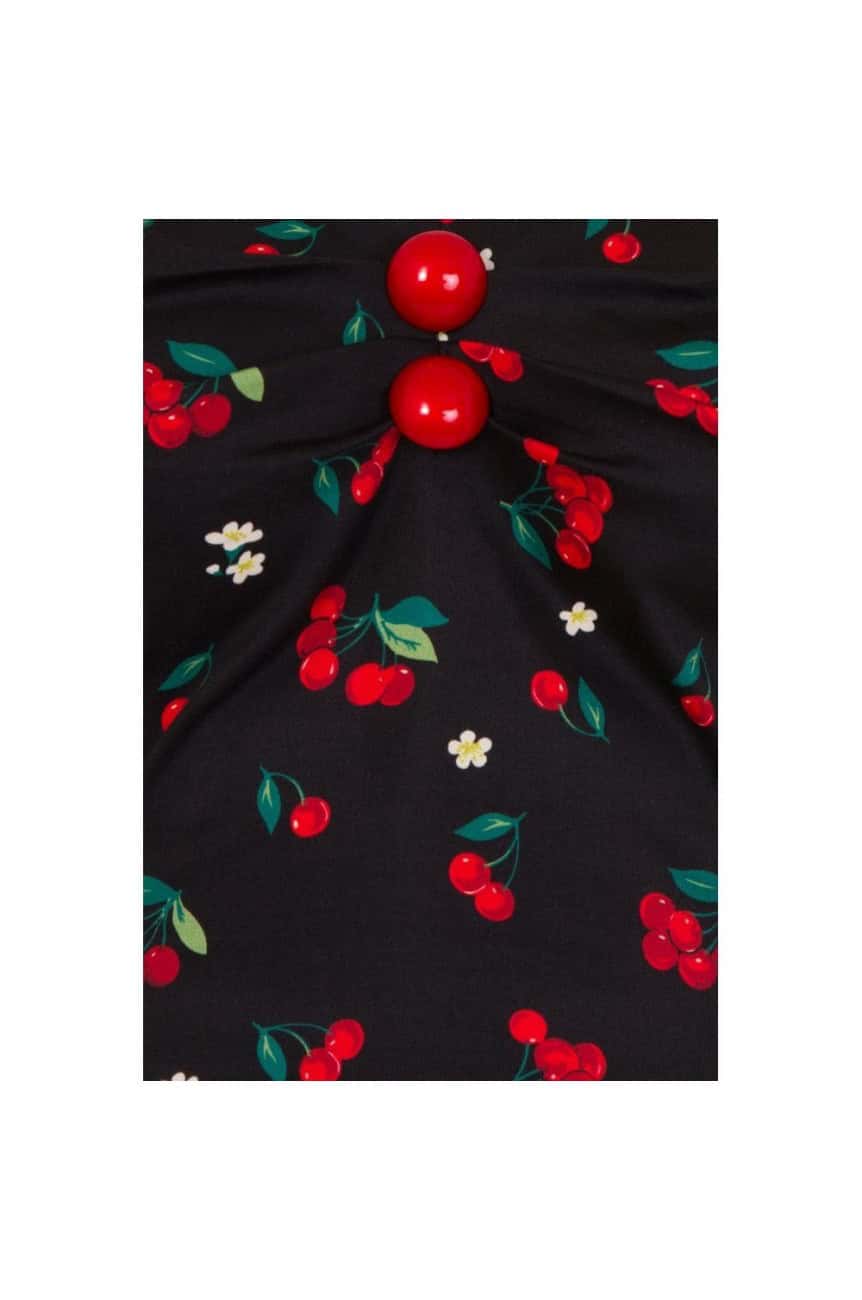 Haut a cerises et fleurs de cerisier