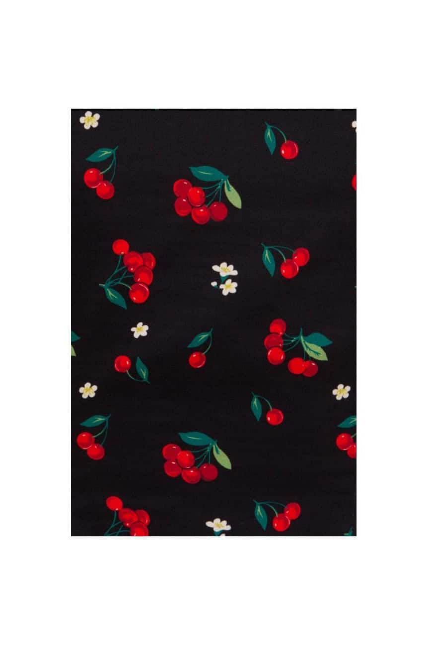 Haut a cerises et fleurs de cerisier