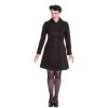 Manteau noir hell bunny