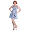 Robe hell bunny pin up fleurie