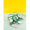 Sandales ananas pinup