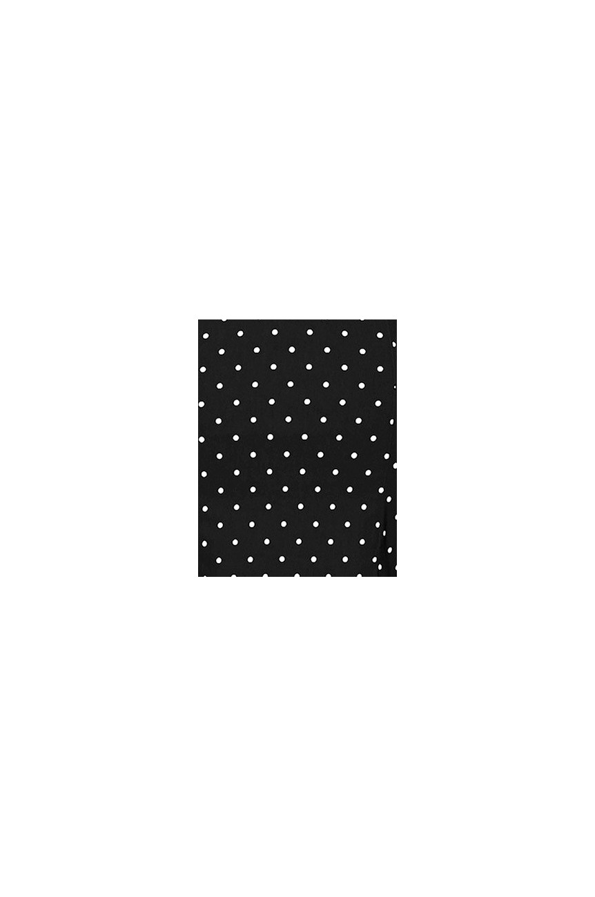 Jupe crayon a pois retro