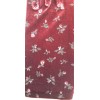 Gants en velours a fleurs