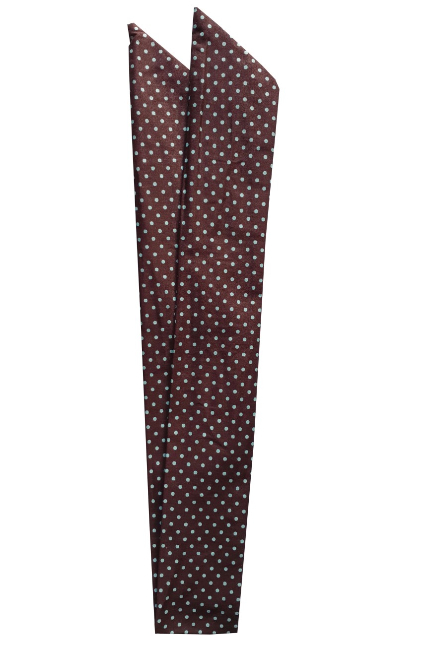 Bandeau femme pour cheveux brun a pois
