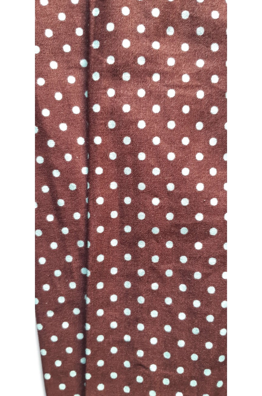 Bandeau femme pour cheveux brun a pois