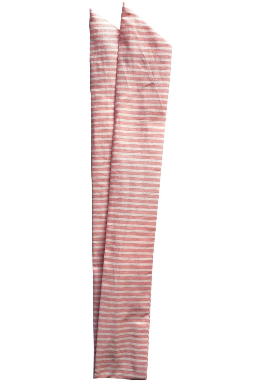 Bandeau année 60 rayé rose