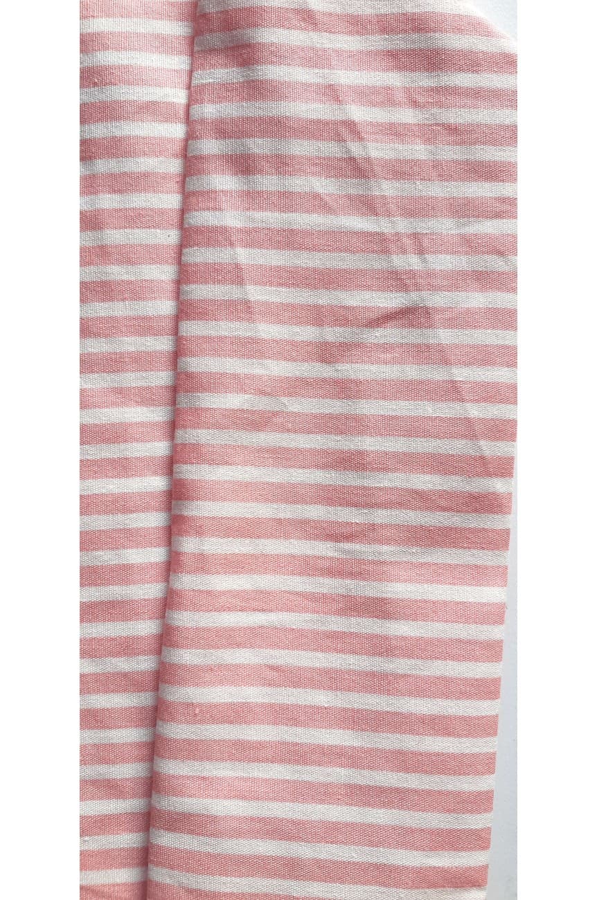 Bandeau année 60 rayé rose