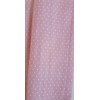 Bandeau pour cheveux rose a pois blancs