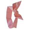 Bandeau pour cheveux rose a pois blancs