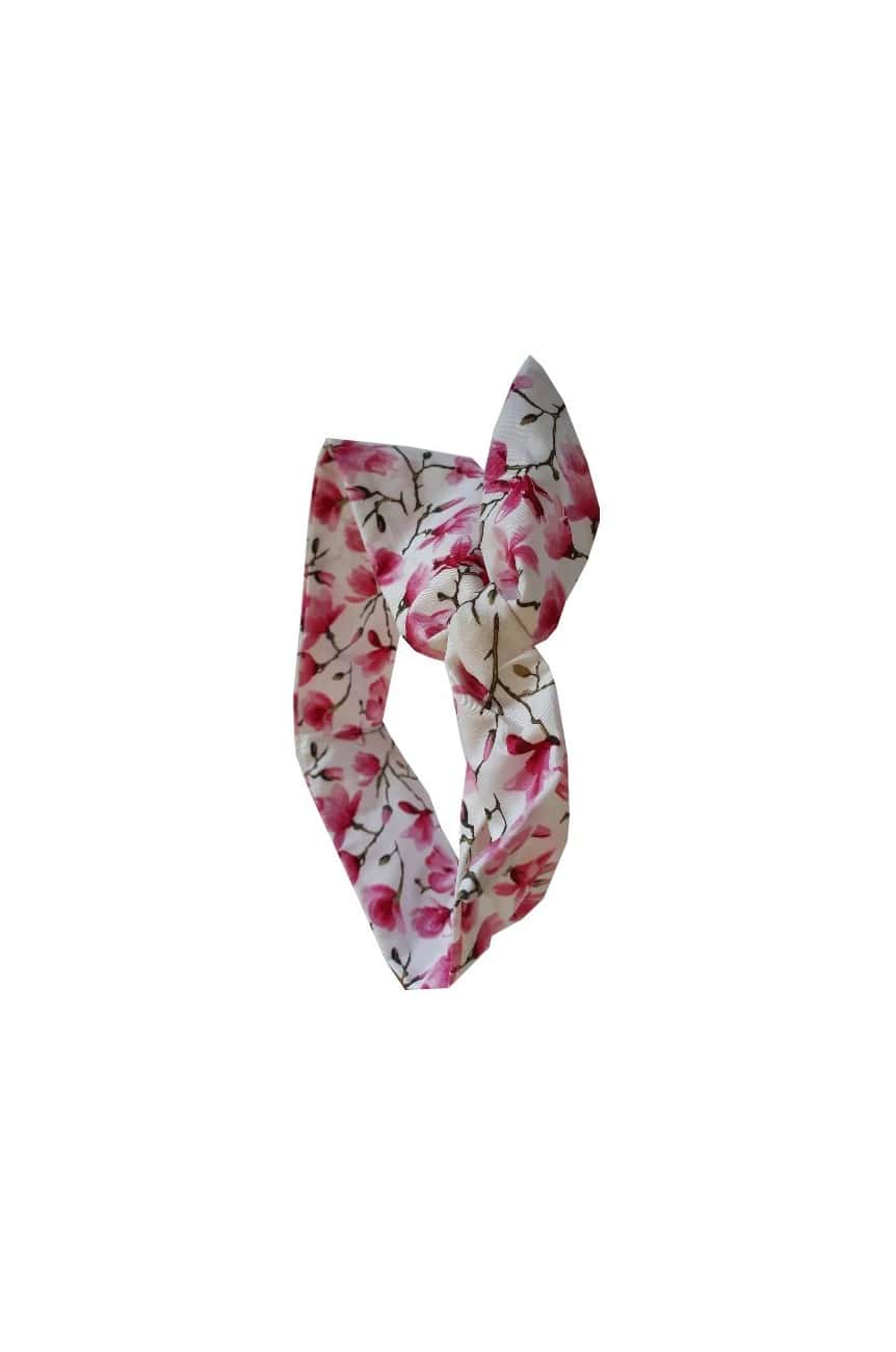 Bandeau pinup vintage a fleurs