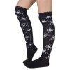 Chaussettes gothique araignées