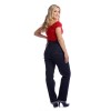 Jean taille haute bleu rockabilly
