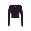 Cardigan noir rétro collectif