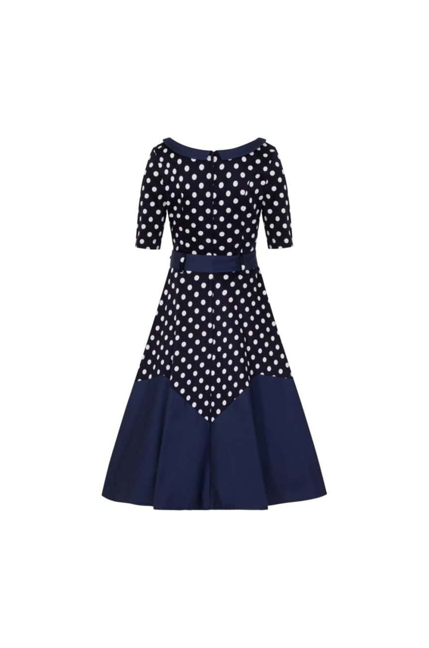 Robe rockabilly a pois 50s