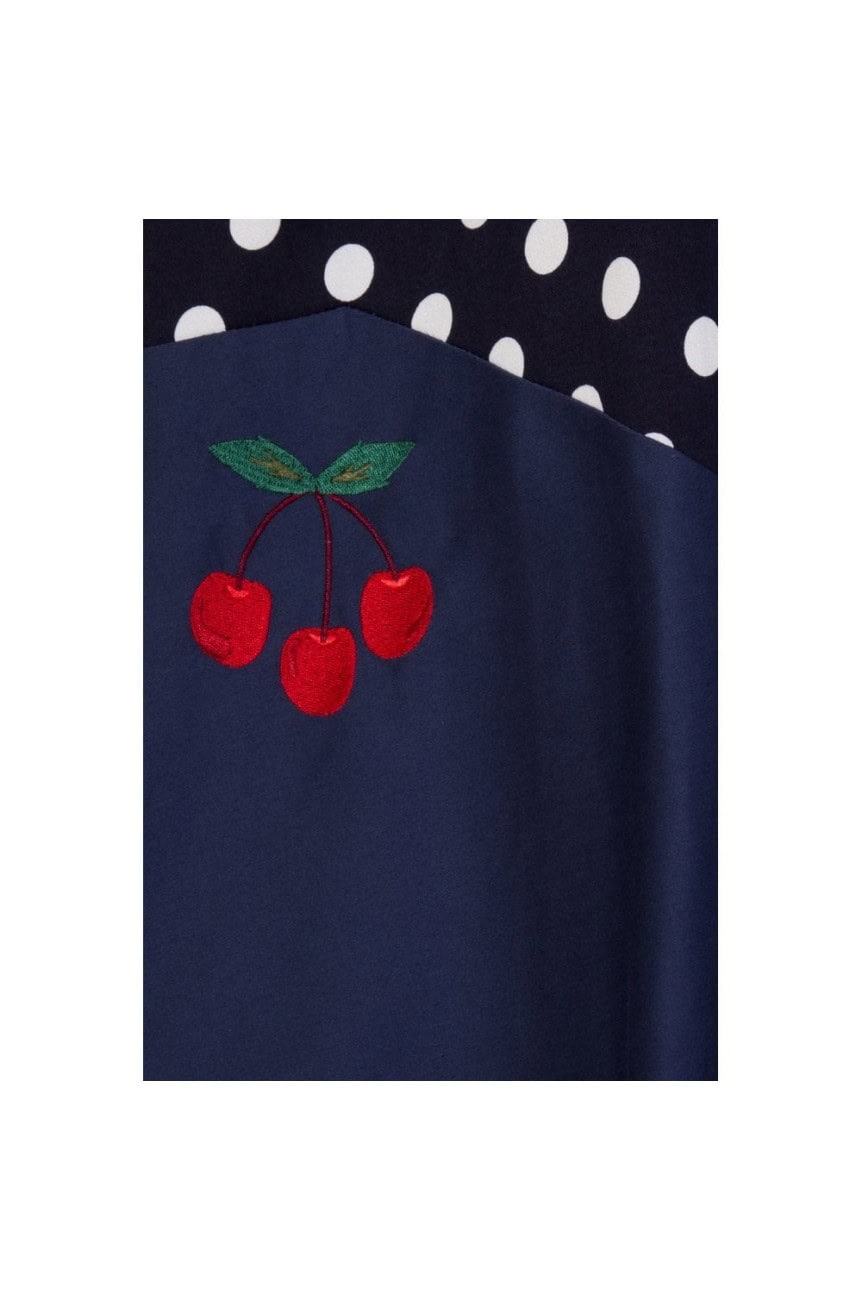 Robe rockabilly a pois 50s