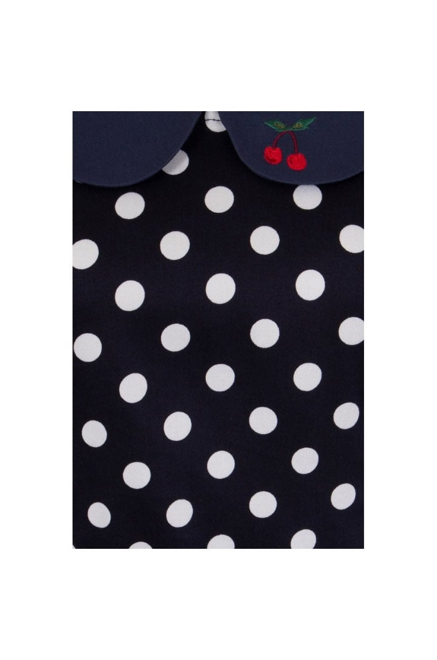 Robe rockabilly a pois 50s