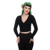 Cardigan rockabilly noir