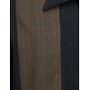 Chemise cocktail année50 rockabilly bleue
