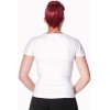 Haut rétro blanc pin up Banned