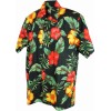 Chemise Hawaïenne Surf hibiscus et palmes