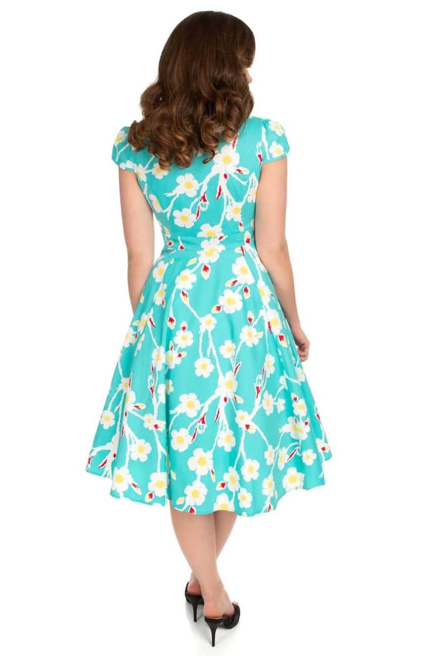Robe swing hearts and roses