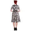 Robe florale années 50