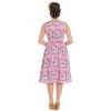 Robe finies flamingo rose