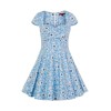 Robe hell bunny bleue