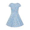 Robe pinup bleue