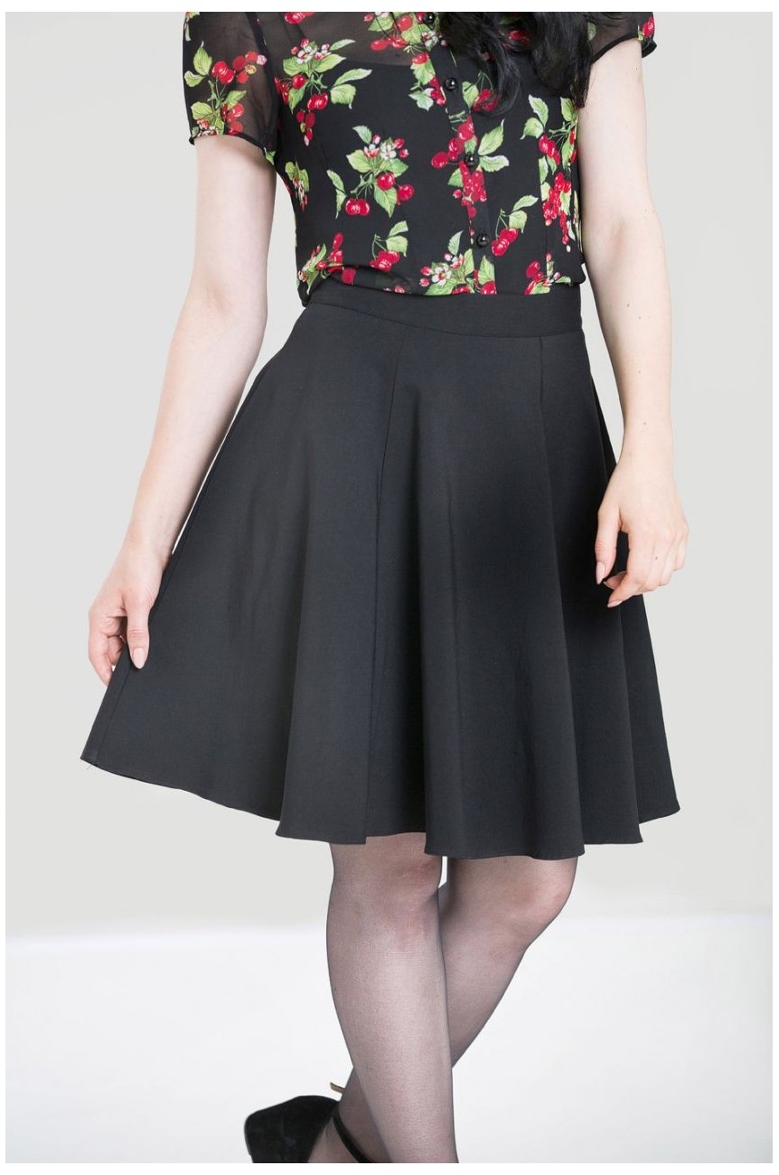 Jupe swing noire vintage