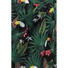 Jupe collectif motif tropical