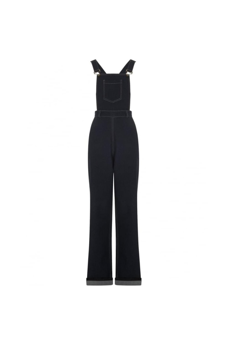 Salopette jean rockabilly collectif