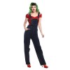 Salopette vintage rockabilly en jean