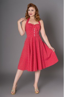 Robe swing dos nu