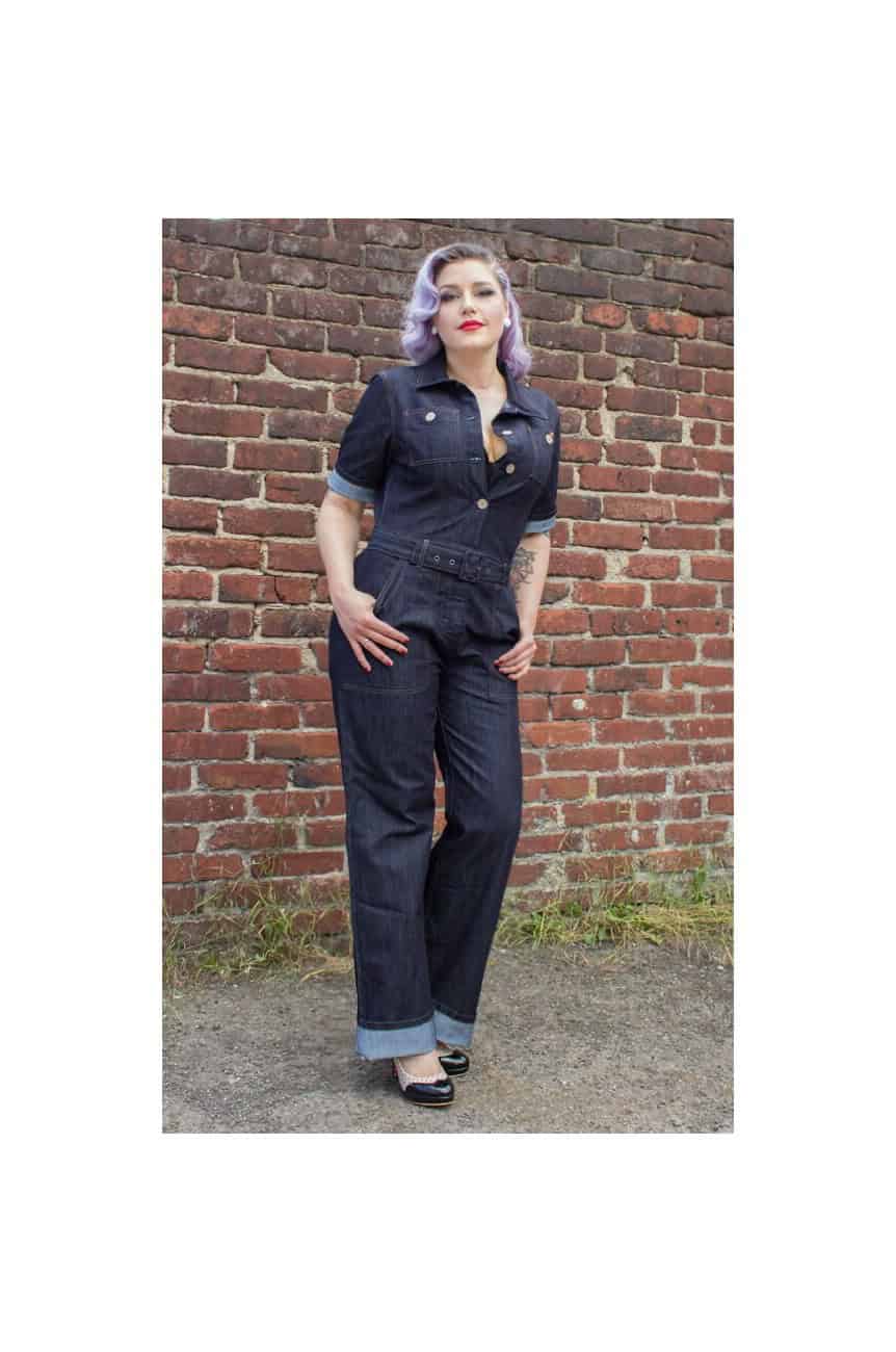 Combinaison garage femme
