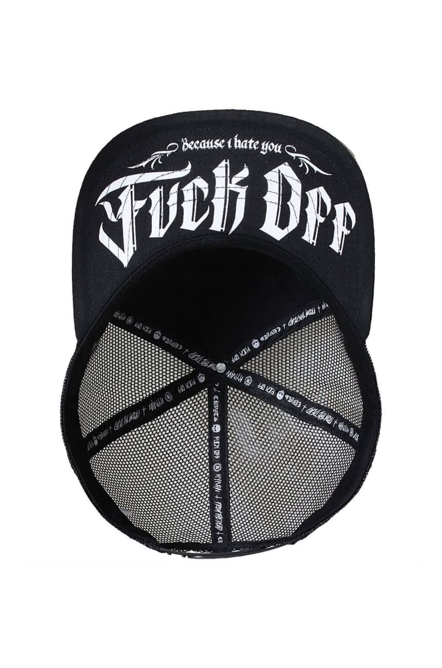 Casquette skull Hyraw noire