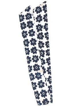Bandeau pour cheveux à fleurs bleues