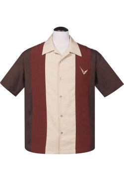 Chemise steady atomic rockabilly