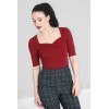Haut manches 3/4 vintage