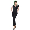 Salopette a pois pin up collectif