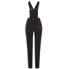 Salopette retro pin up taille haute