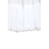 Jupon blanc long pour robe retro