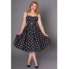 Robe pin up a pois