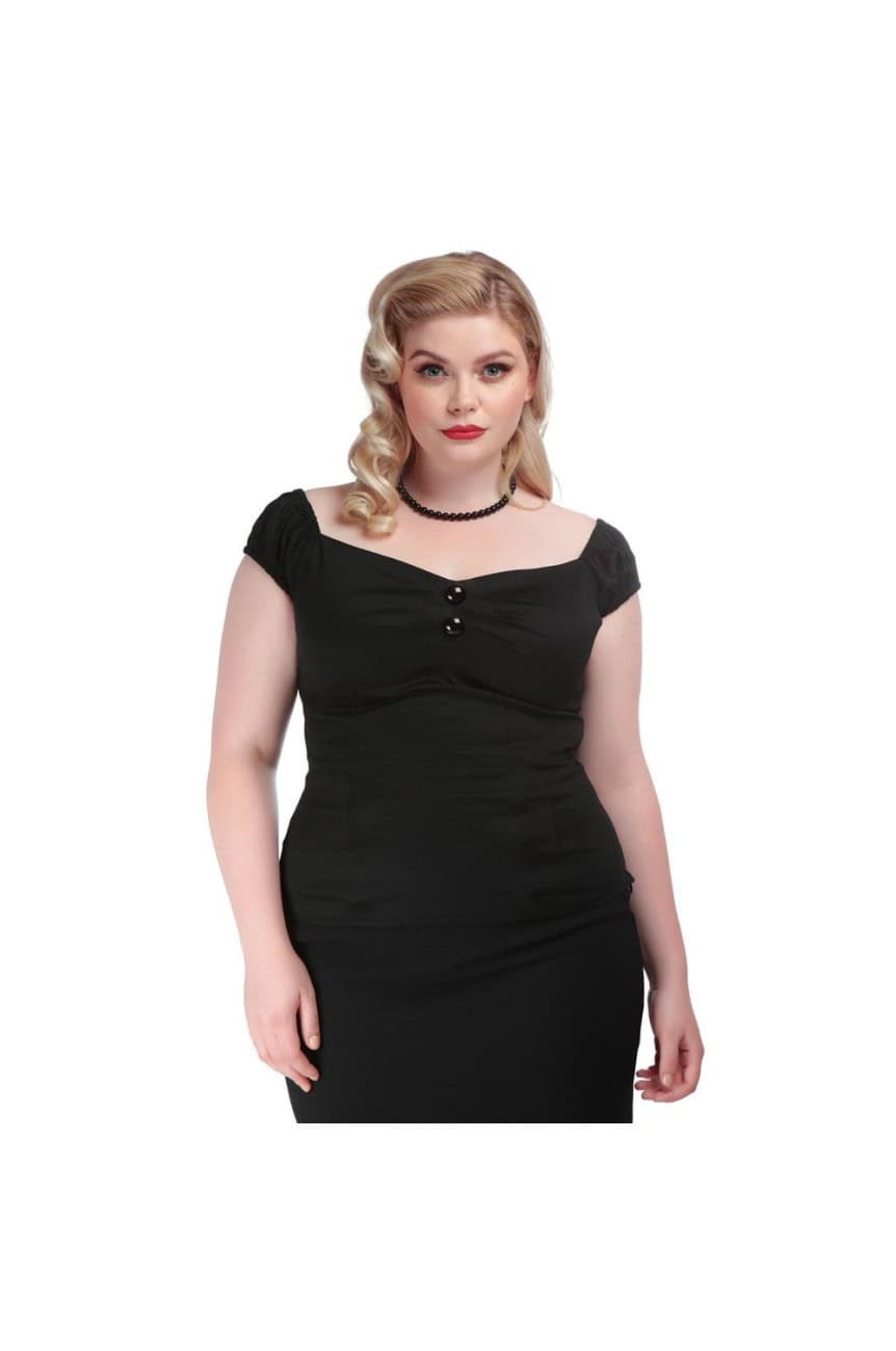 Haut rétro grande taille