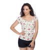 Haut pin-up cerises et fraises